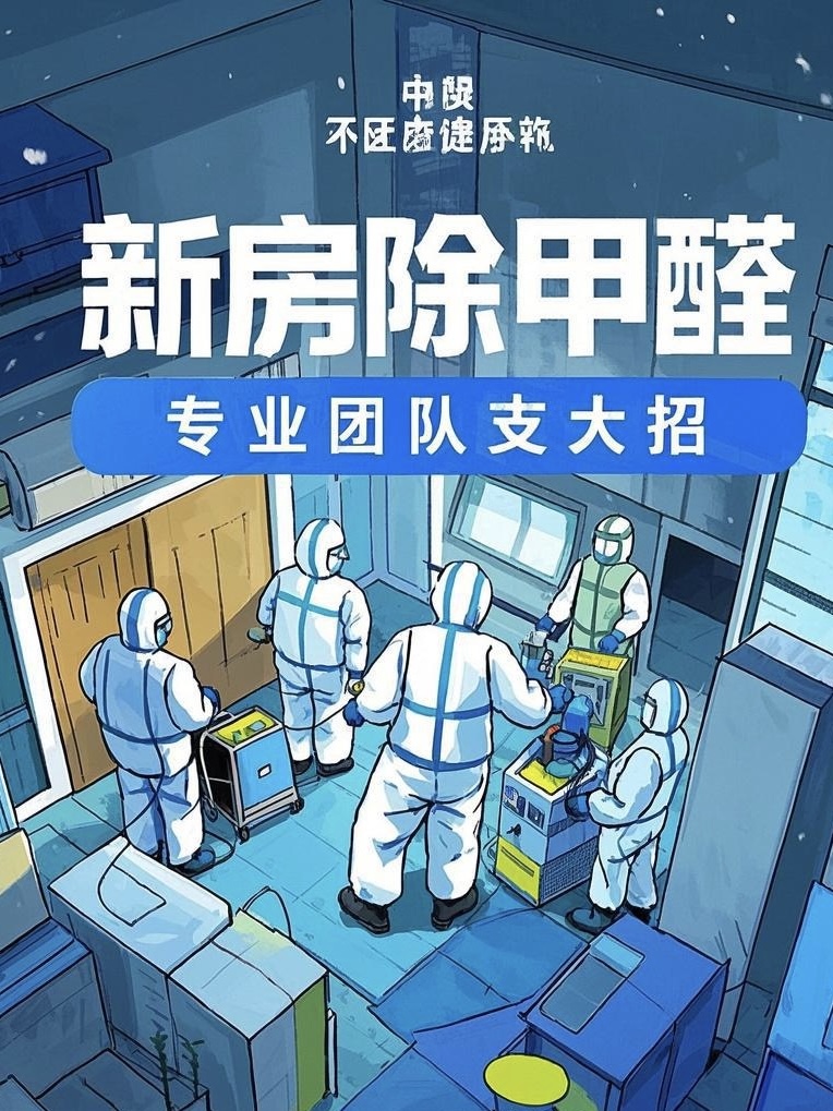 新房除甲醛，专业团队支大招！